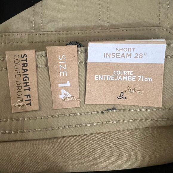 Prana Halle straight leg convertible pants size 14 hiking gorpcorp camping camp - Picture 4 of 8